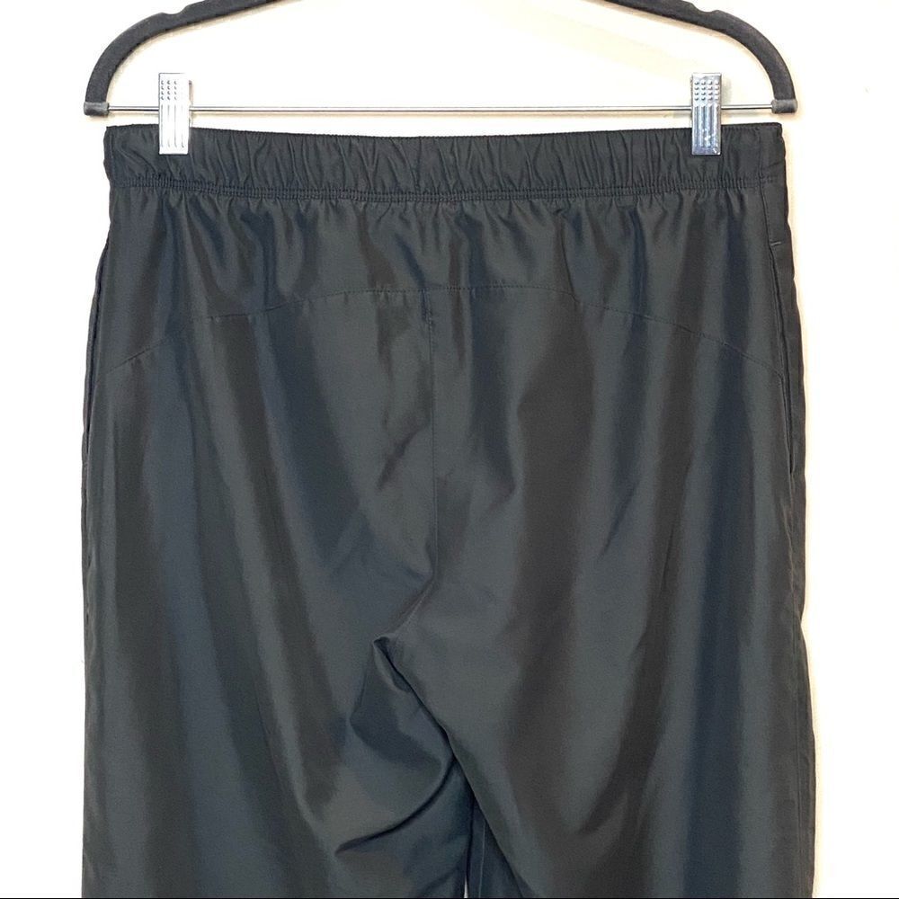 Nike gray mesh lined zipper and drawstring nylon track pants size M - Picture 5 of 16